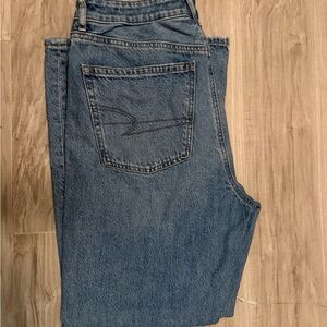 American Eagle Outfitters Relaxed Denim Jeans size 12 short